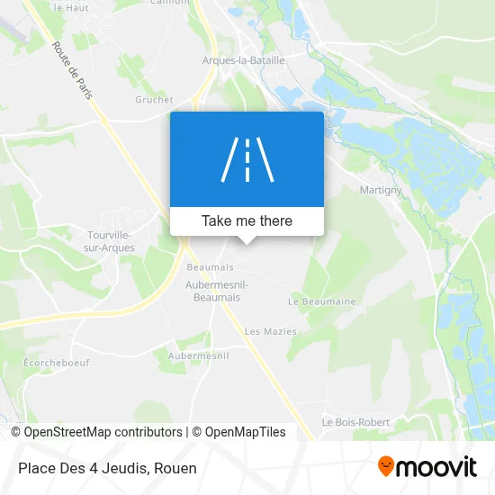 Place Des 4 Jeudis map