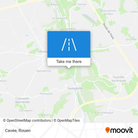 Cavée map