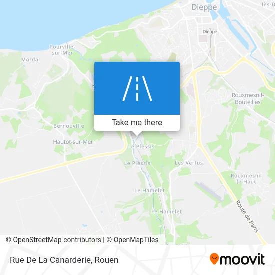 Rue De La Canarderie map
