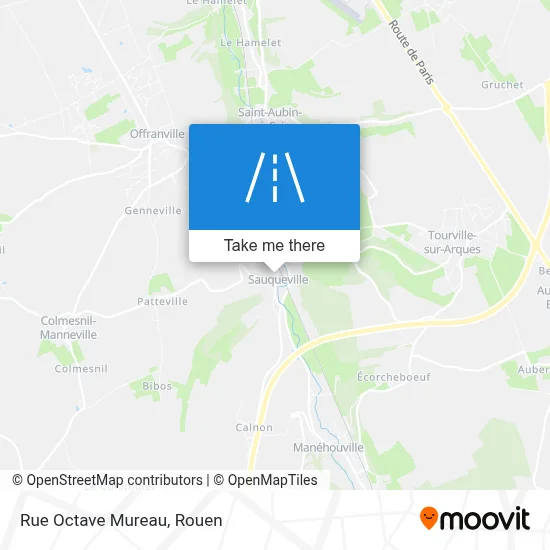 Rue Octave Mureau map