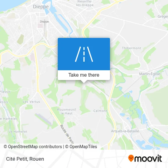 Cité Petit map