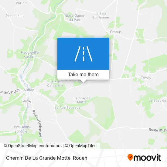 Chemin De La Grande Motte map