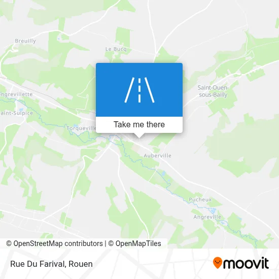 Mapa Rue Du Farival