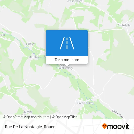 Rue De La Nostalgie map