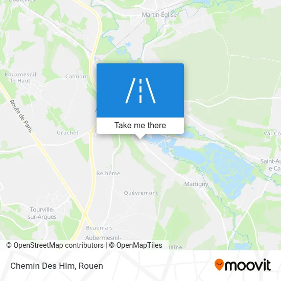 Chemin Des Hlm map