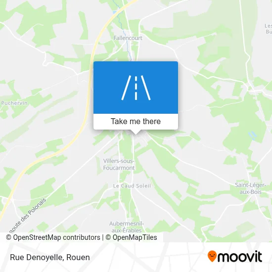 Rue Denoyelle map