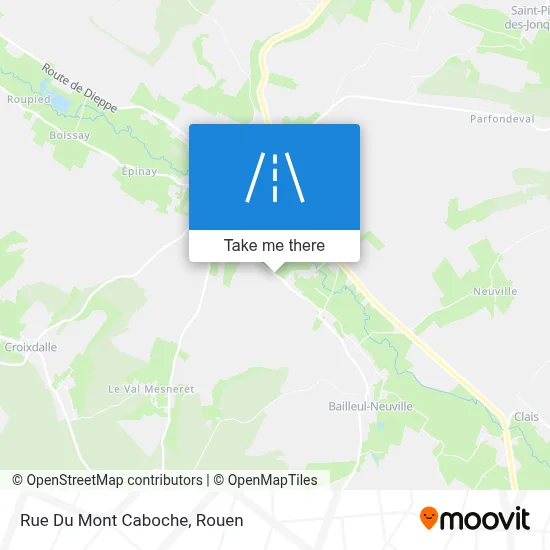 Rue Du Mont Caboche map