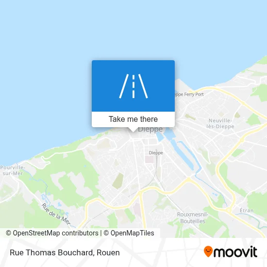 Rue Thomas Bouchard map