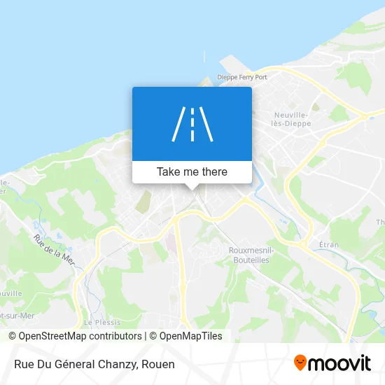 Rue Du Géneral Chanzy map