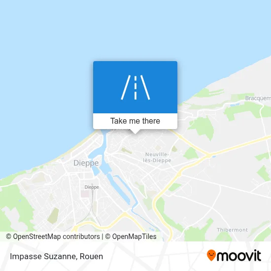 Impasse Suzanne map