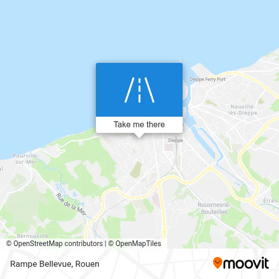 Rampe Bellevue map