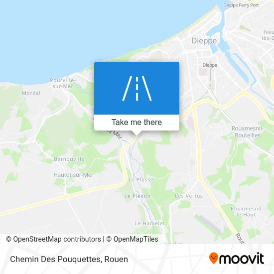 Chemin Des Pouquettes map