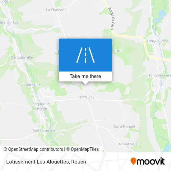 Lotissement Les Alouettes map