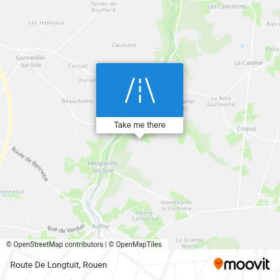 Route De Longtuit map