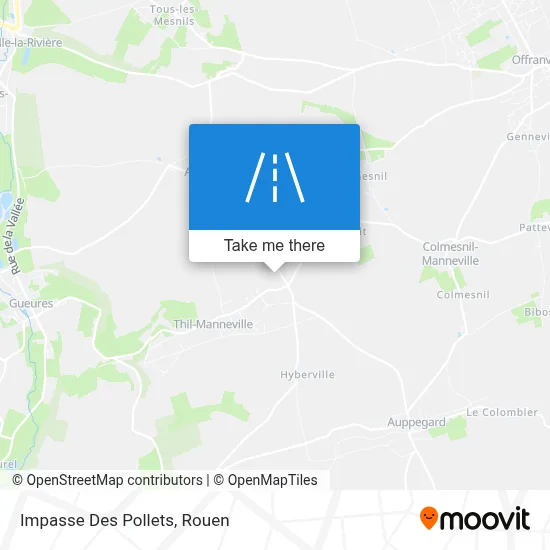 Impasse Des Pollets map