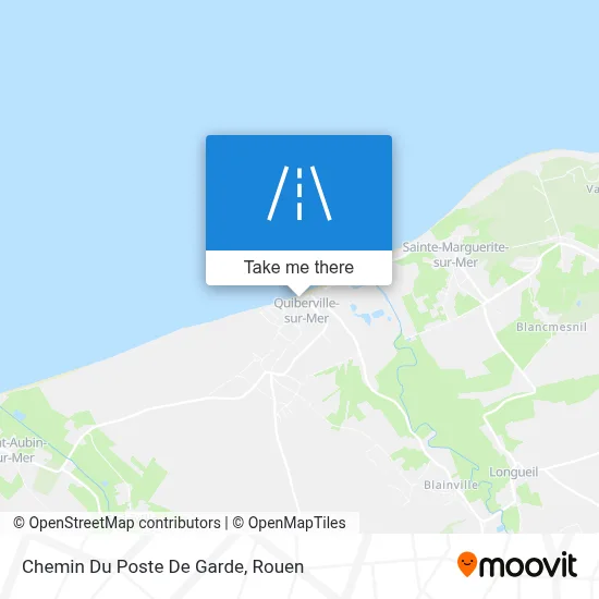 Chemin Du Poste De Garde map