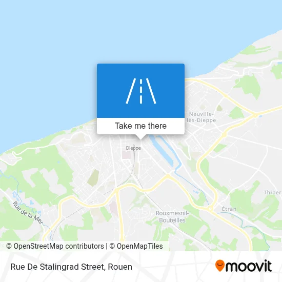Rue De Stalingrad map