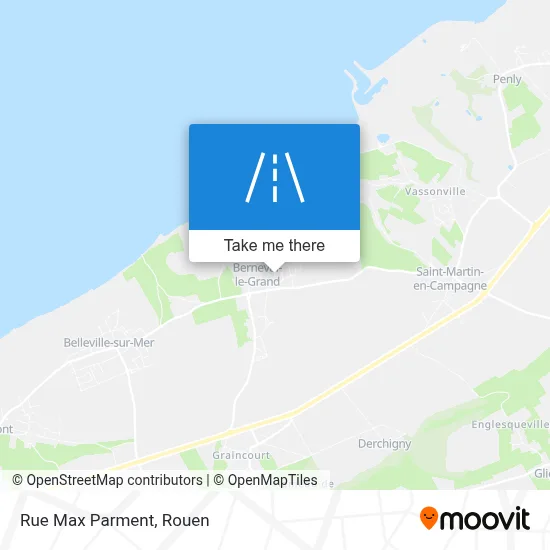 Mapa Rue Max Parment