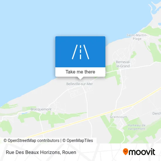 Mapa Rue Des Beaux Horizons