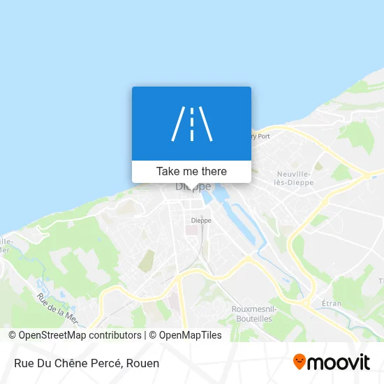 Rue Du Chêne Percé map