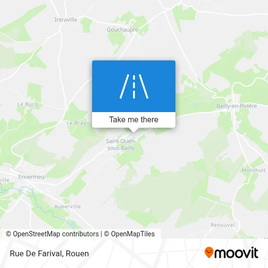 Rue De Farival map