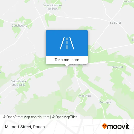 Rue De Milmort map