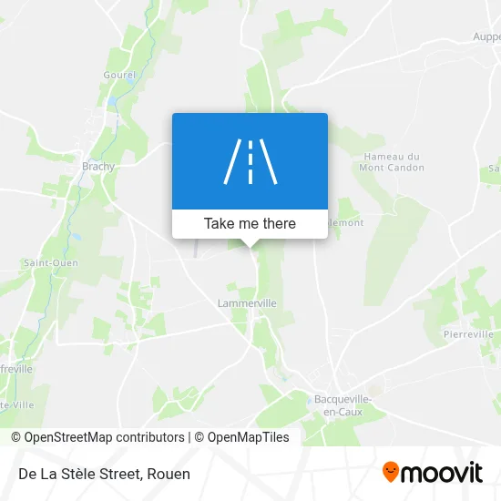 Rue De La Stèle map