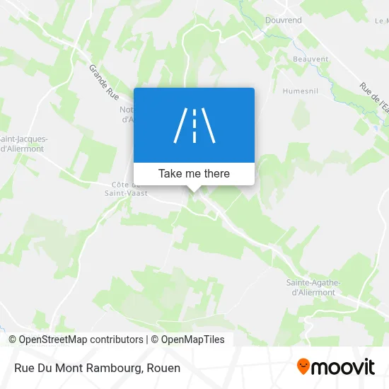 Rue Du Mont Rambourg map