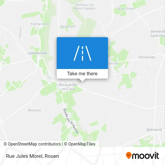 Rue Jules Morel map
