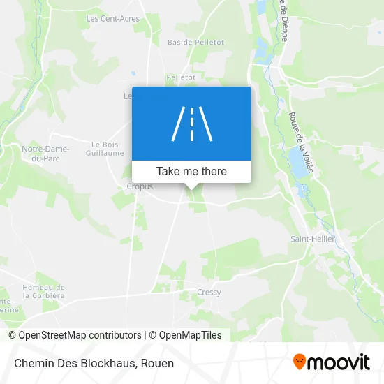 Chemin Des Blockhaus map