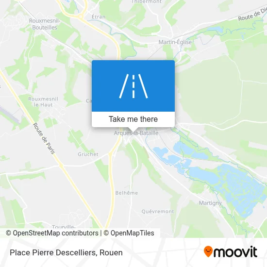Place Pierre Descelliers map