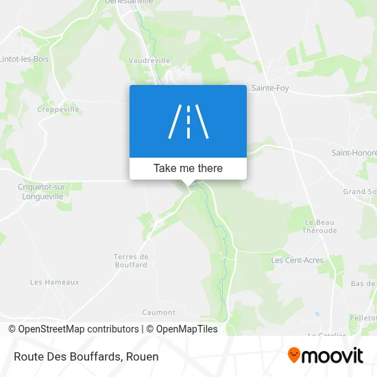Route Des Bouffards map