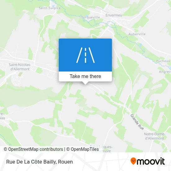 Rue De La Côte Bailly map
