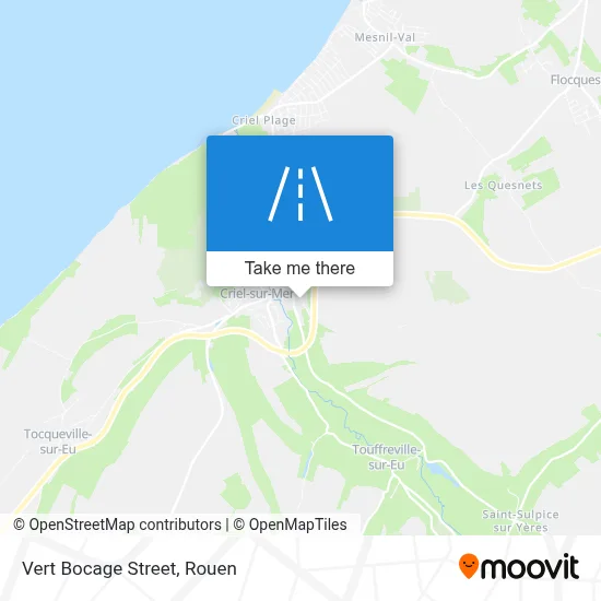 Rue Du Vert Bocage map