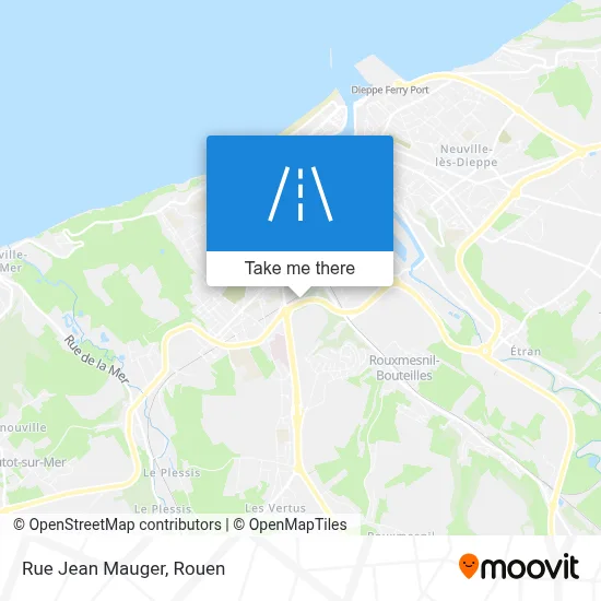 Rue Jean Mauger map