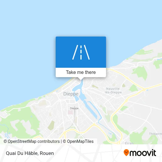 Quai Du Hâble map
