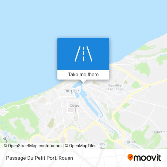 Passage Du Petit Port map