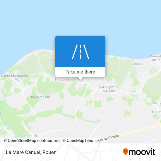 La Mare Canuel map