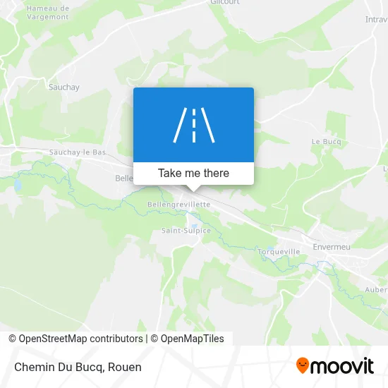 Mapa Chemin Du Bucq