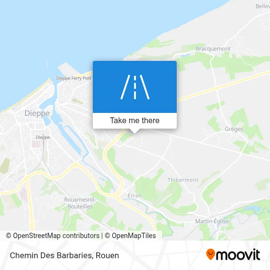 Chemin Des Barbaries map