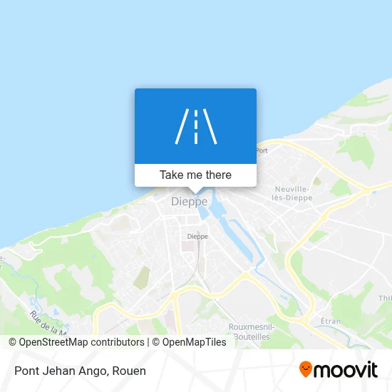 Pont Jehan Ango map