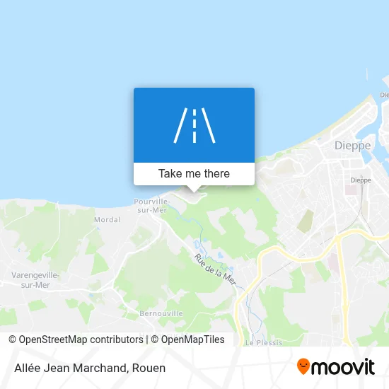 Allée Jean Marchand map