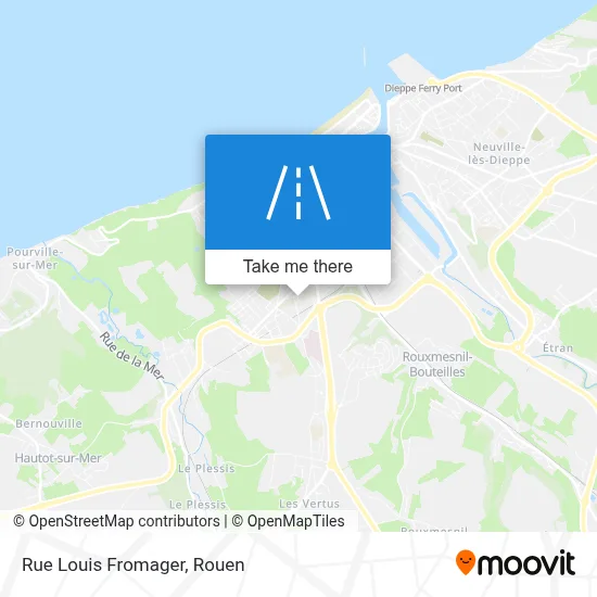 Rue Louis Fromager map