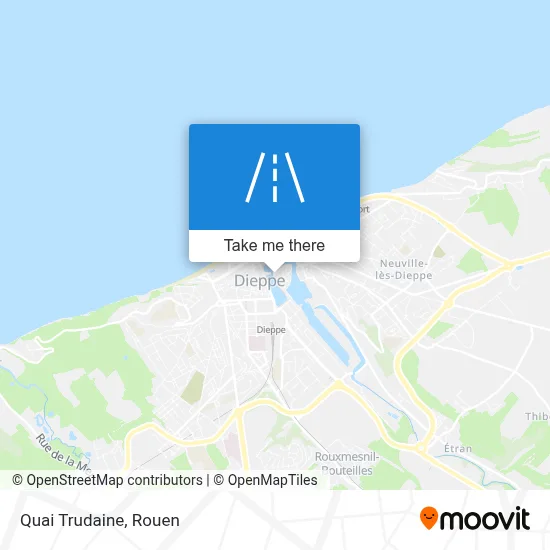 Quai Trudaine map