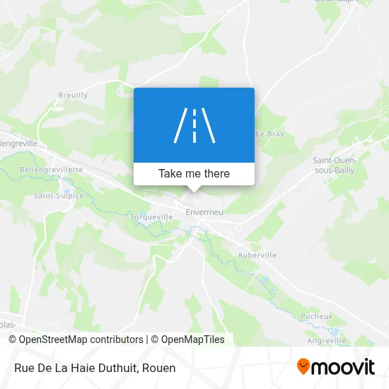 Mapa Rue De La Haie Duthuit