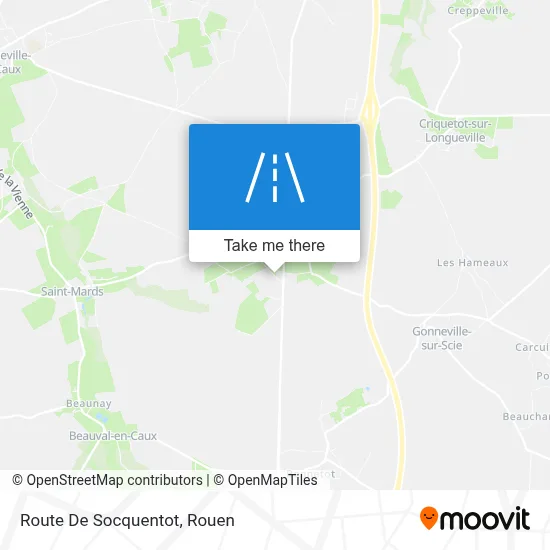 Route De Socquentot map