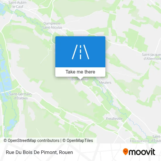 Rue Du Bois De Pimont map