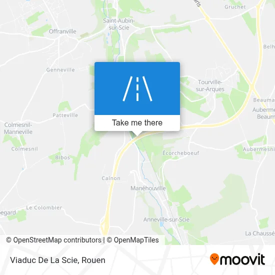 Viaduc De La Scie map