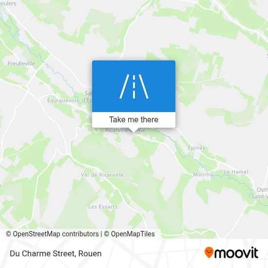 Rue Du Charme map