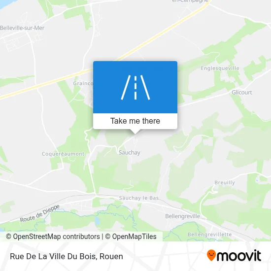 Rue De La Ville Du Bois map